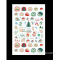 Aangepaste 3D Nail Art Sticker Christmas Design